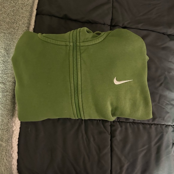 Green Nike Zip Up - Picture 3 of 3